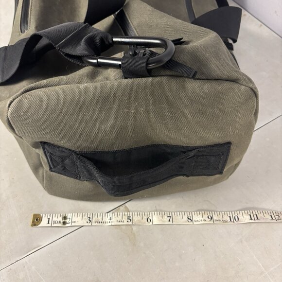 Nobull Waxed Canvas XL Duffle Bag Traditional Pack Travel Vacation Gym - Picture 13 of 16